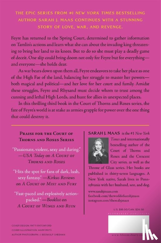 Maas, Sarah J - Maas, S: COURT OF WINGS & RUIN