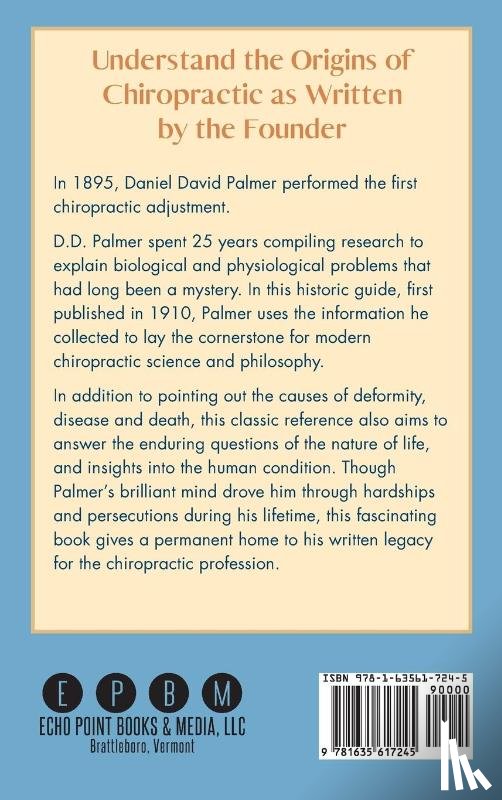 Palmer, D D - Text-Book of the Science, Art and Philosophy of Chiropractic/The Chiropractor's Adjuster