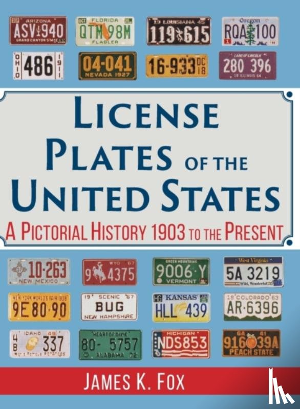 Fox, James K - License Plates of the United States