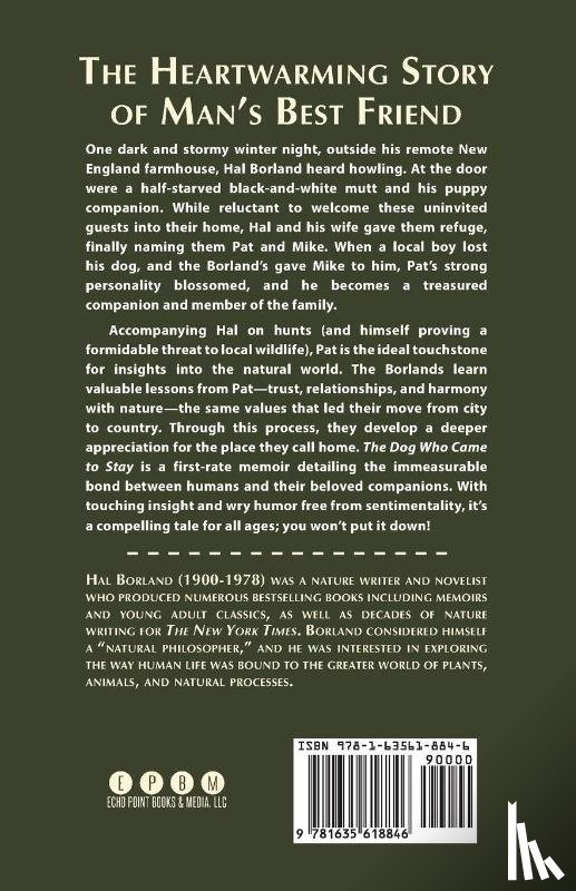 Borland, Hal - The Dog Who Came to Stay