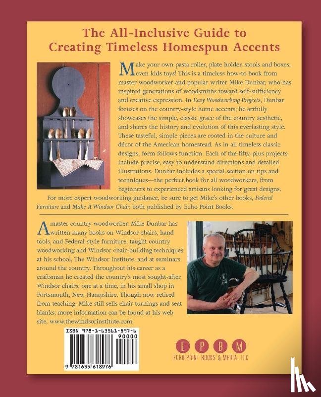 Dunbar, Mike - Easy Woodworking Projects