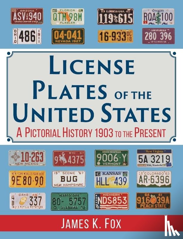 Fox, James K - License Plates of the United States