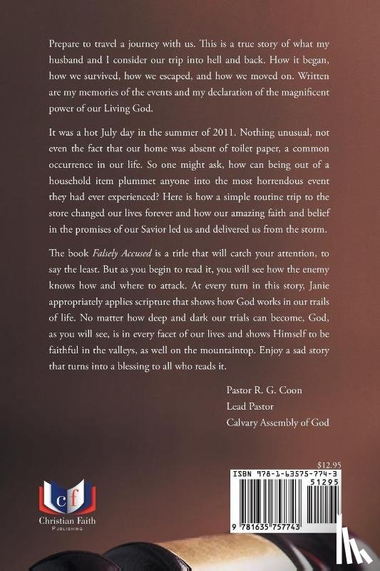 Reed, J E - Falsely Accused