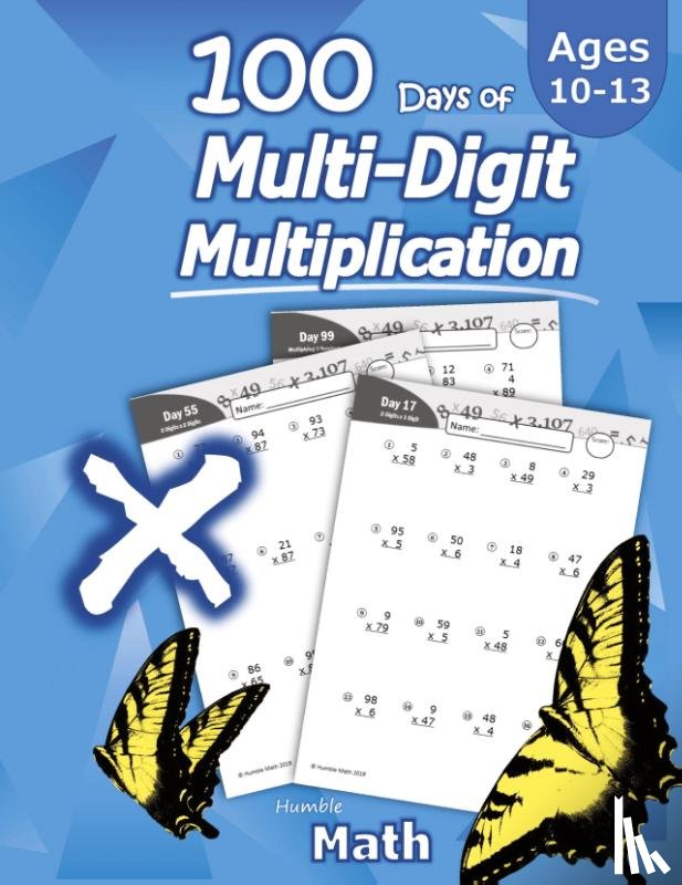 Math, Humble - Humble Math - 100 Days of Multi-Digit Multiplication