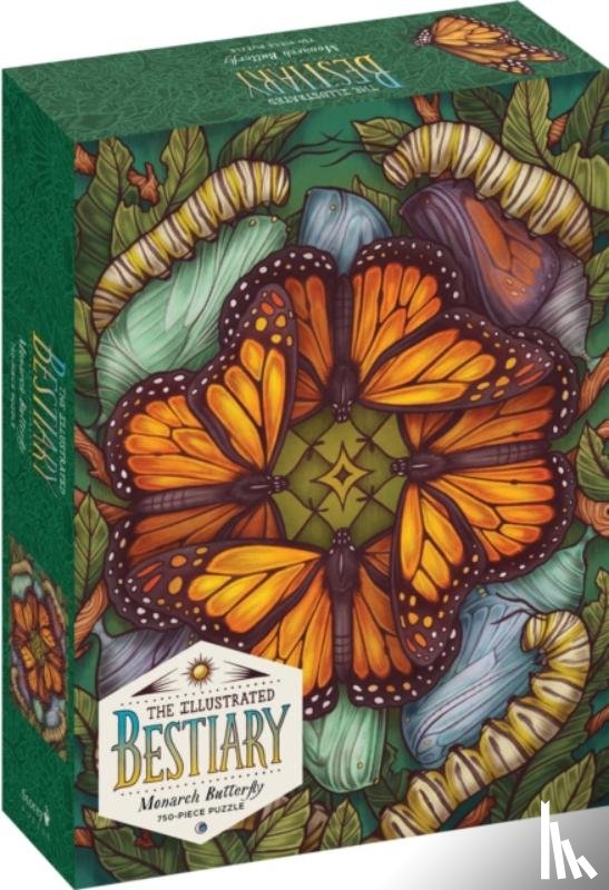 Toll, Maia - Illustrated Bestiary Puzzle: Monarch Butterfly (750 pieces)