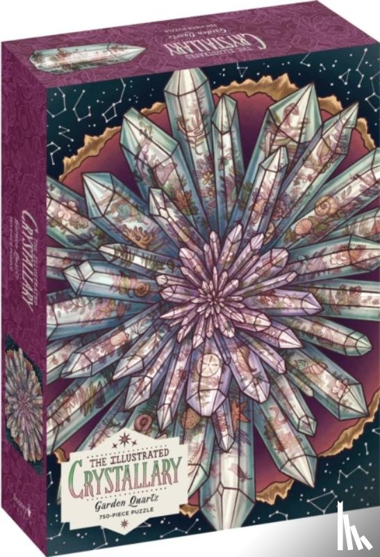 Toll, Maia - Illustrated Crystallary Puzzle: Garden Quartz (750 pieces)