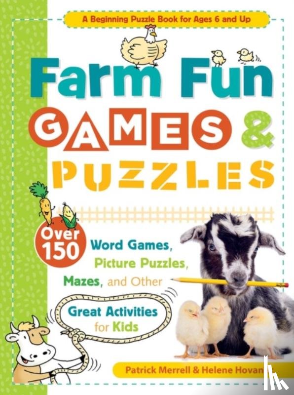 Hovanec, Helene, Merrell, Patrick - Farm Fun Games & Puzzles