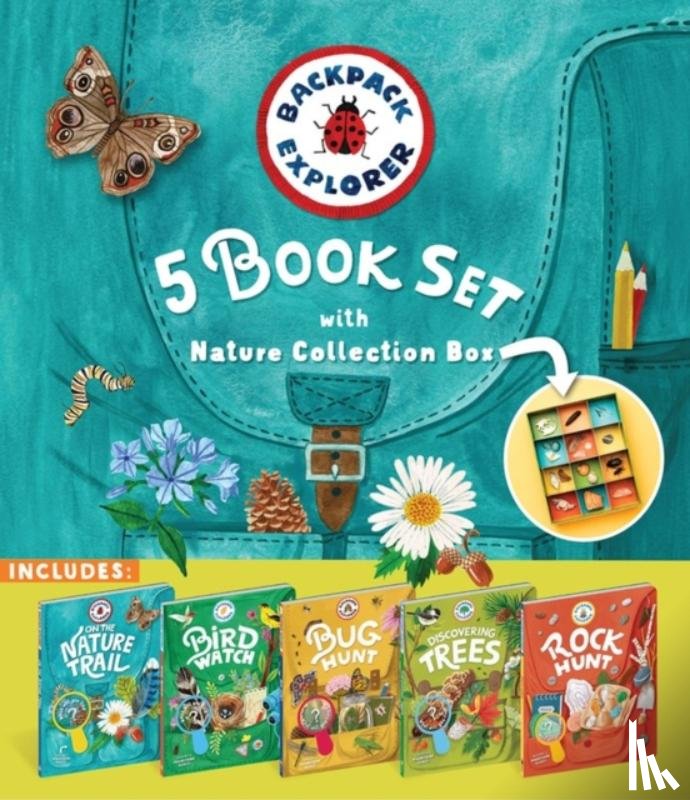 Publishing, Editors of Storey - Backpack Explorer 5-Book Set with Nature Collection Box