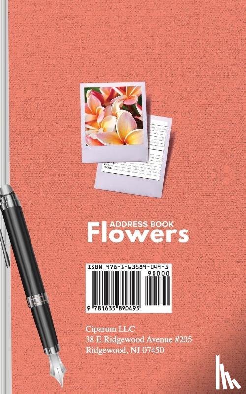 Us, Journals R - Address Book Flowers