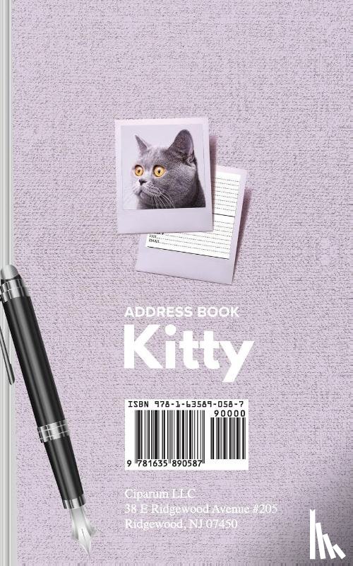 Us, Journals R - Address Book kitty