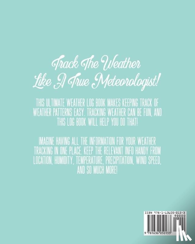 Devon, Alice - Future Meteorologist Weather Log Book