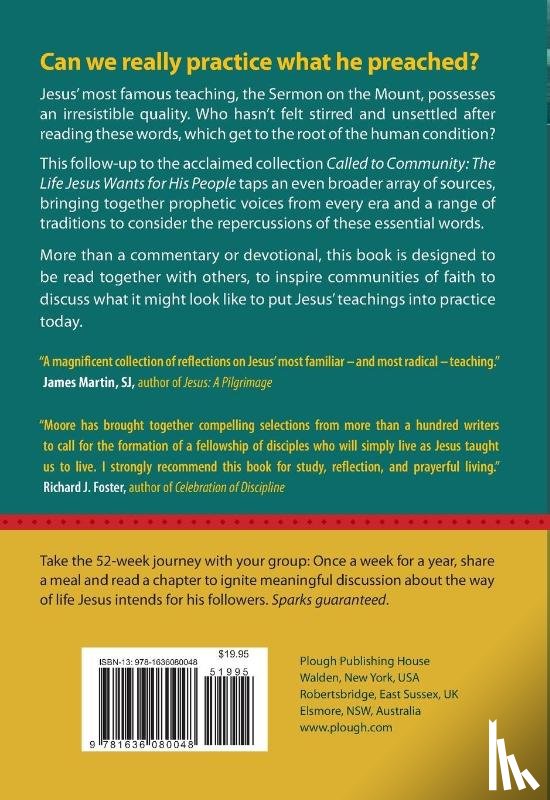 Arnold, Eberhard, Rohr, Richard, Bonhoeffer, Dietrich, Mother Teresa - Following the Call