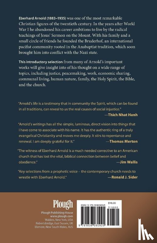 Arnold, Eberhard - Eberhard Arnold