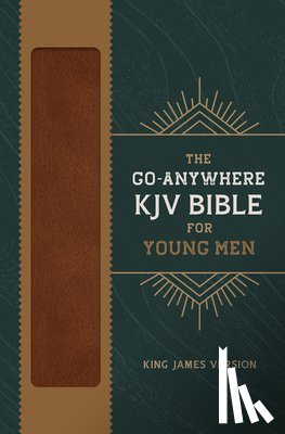 Compiled by Barbour Staff - The Go-Anywhere KJV Bible for Young Men [Woodgrain Chestnut]