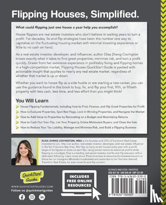 Covington, Elisa Zheng - Flipping Houses QuickStart Guide