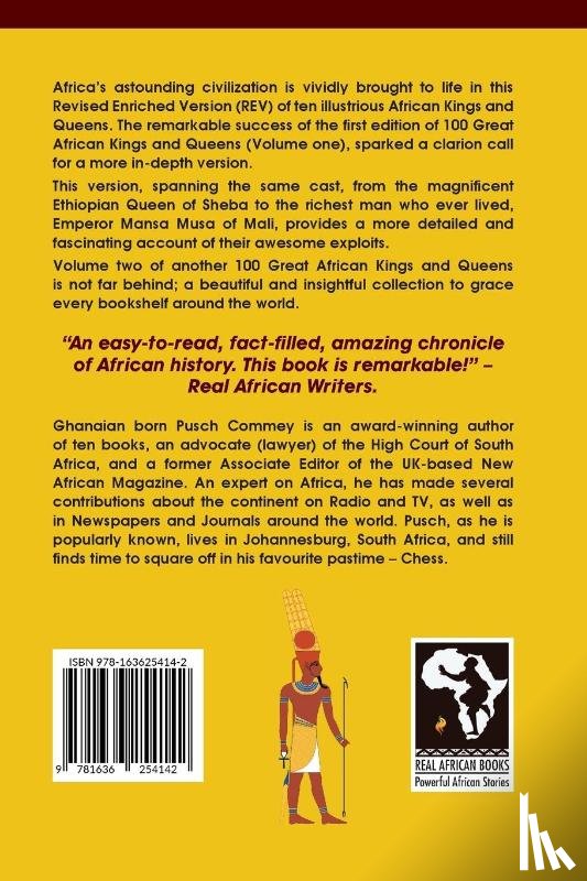 Commey, Pusch Komiete - 100 Great African Kings and Queens ( Revised Enriched Edition )