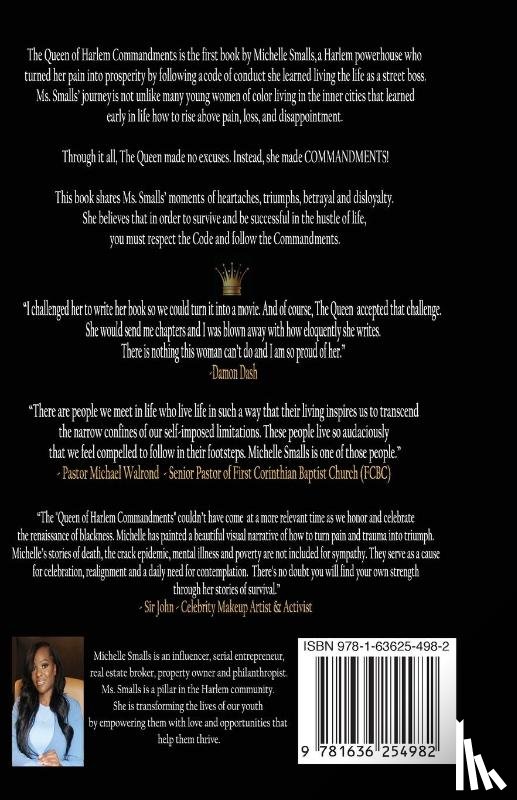 Smalls, Michelle - The Queen of Harlem Commandments
