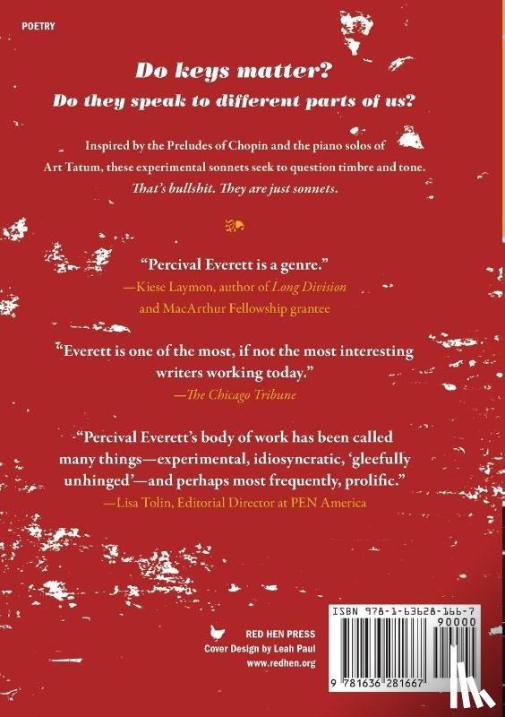 Everett, Percival - Sonnets for a Missing Key