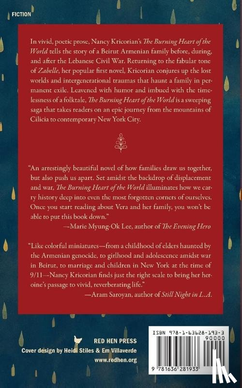 Kricorian, Nancy - The Burning Heart of the World