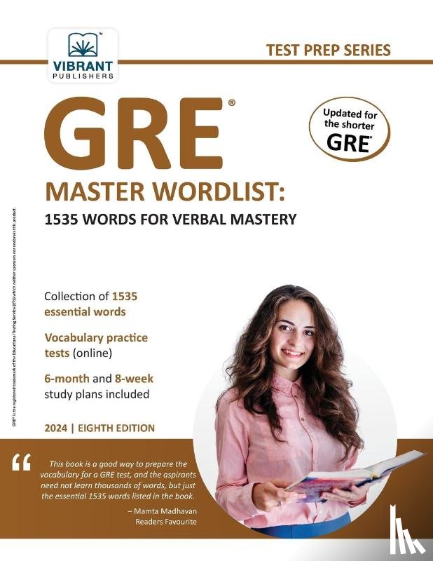 Publishers, Vibrant - GRE Master Wordlist