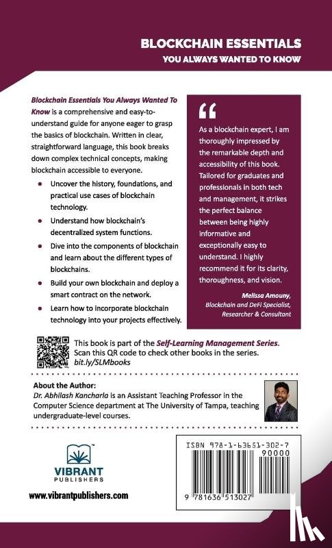 Kancharla, Abhilash, Publishers, Vibrant - Blockchain Essentials You Always Wanted To Know