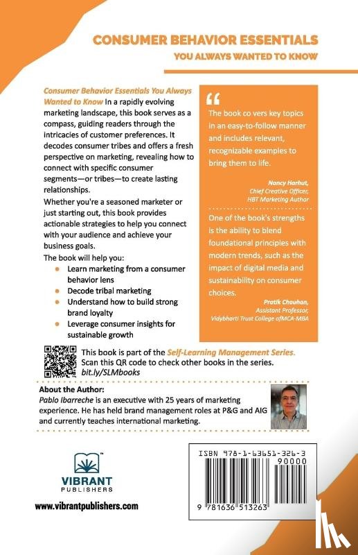 Ibarreche, Pablo, Publishers, Vibrant - Consumer Behavior Essentials You Always Wanted To Know