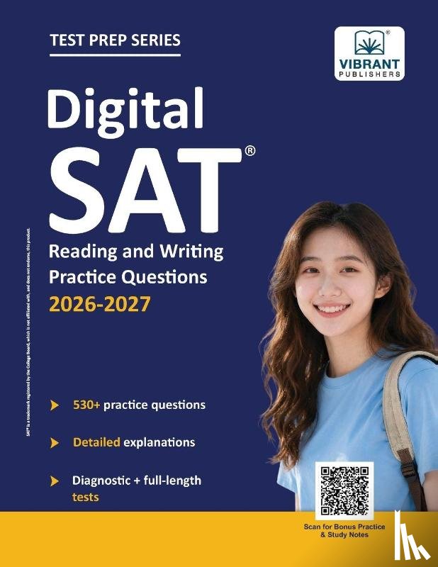 Publishers, Vibrant - Digital SAT Reading and Writing Practice Questions