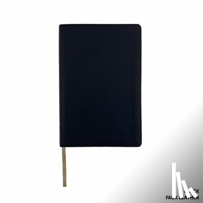 Steadfast Bibles - Legacy Standard Bible, Handy Size Paste-Down Black Faux Leather Red Letter