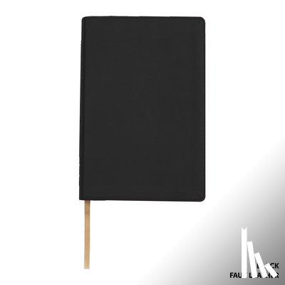 Steadfast Bibles - Lsb, 2 Column Verse-By-Verse, Black Faux Leather