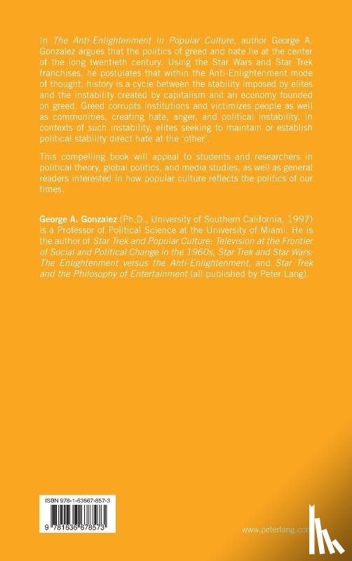 Gonzalez, George A. - The Anti-Enlightenment in Popular Culture