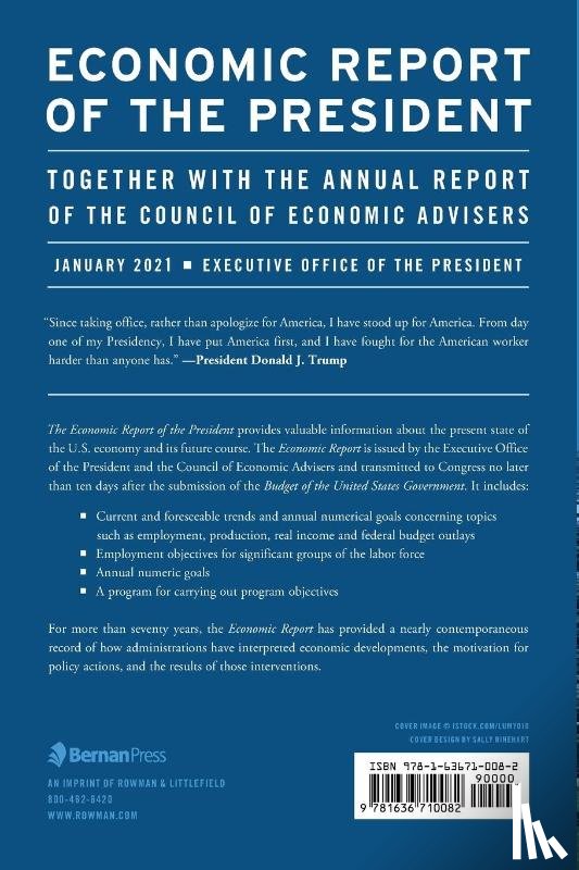 Executive Office of the President - Economic Report of the President, January 2021