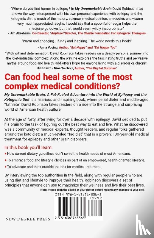 Robinson, David Moore - My Unremarkable Brain