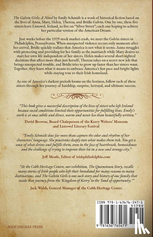 Schmidt, Emily - The Galvin Girls