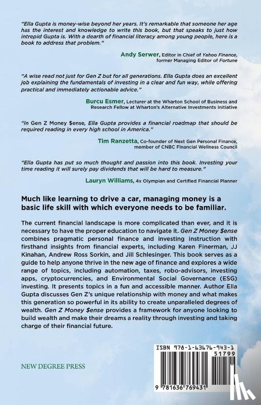 Gupta, Ella - Gen Z Money $ense
