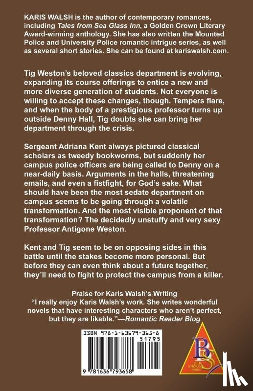 Walsh, Karis - A Degree to Die for
