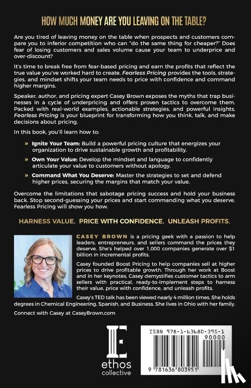 Brown, Casey - Fearless Pricing