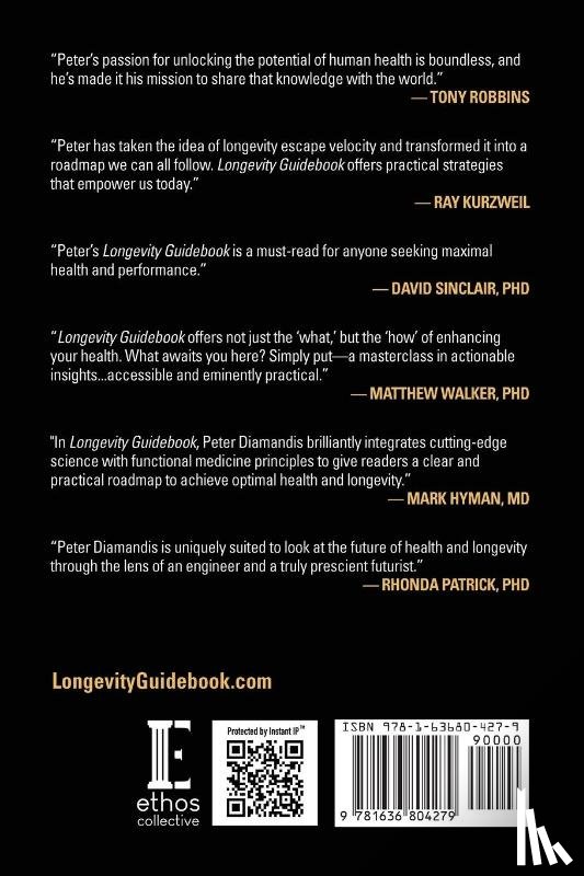Diamandis, Peter H - Longevity Guidebook