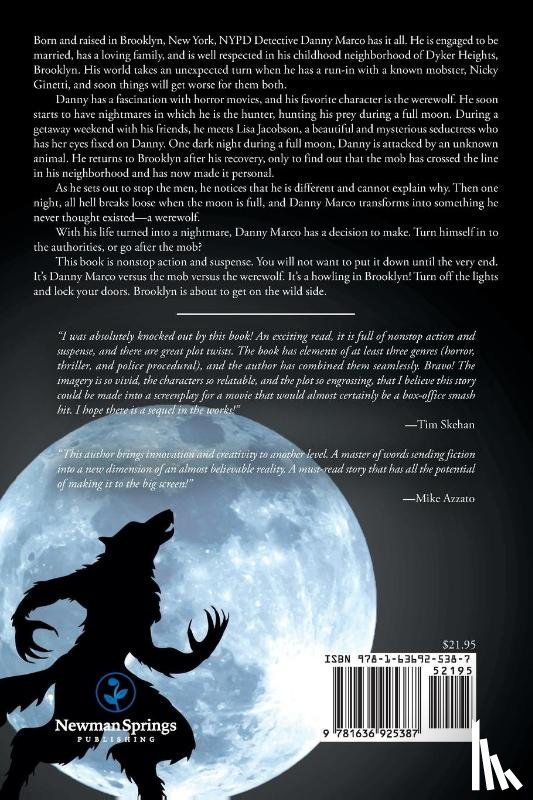 Di Giallonardo, Luciano - A Howling in Brooklyn