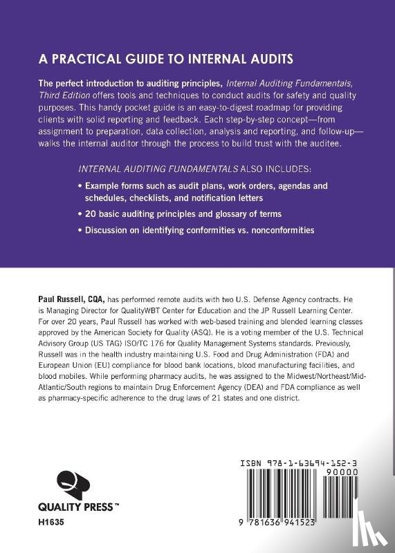 Russell, Paul - Internal Auditing Fundamentals