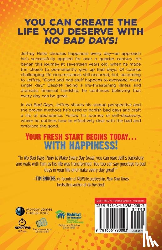 Holst, Jeffrey - No Bad Days