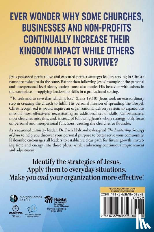 Halcombe, Dr. Rich - The Leadership Strategy of Jesus