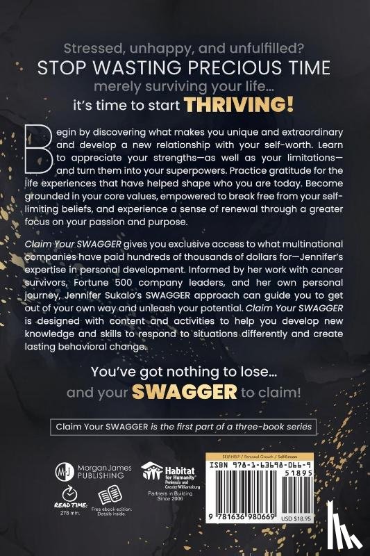 Mrozek Sukalo, Jennifer - Claim Your SWAGGER