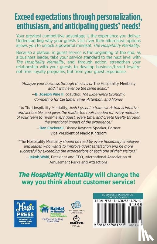 Liebman, Josh - The Hospitality Mentality