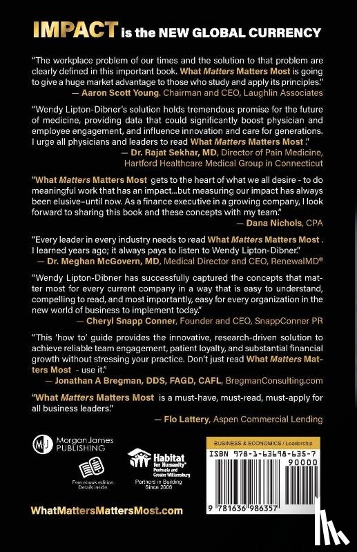 Lipton-Dibner, Wendy - What Matters Matters Most