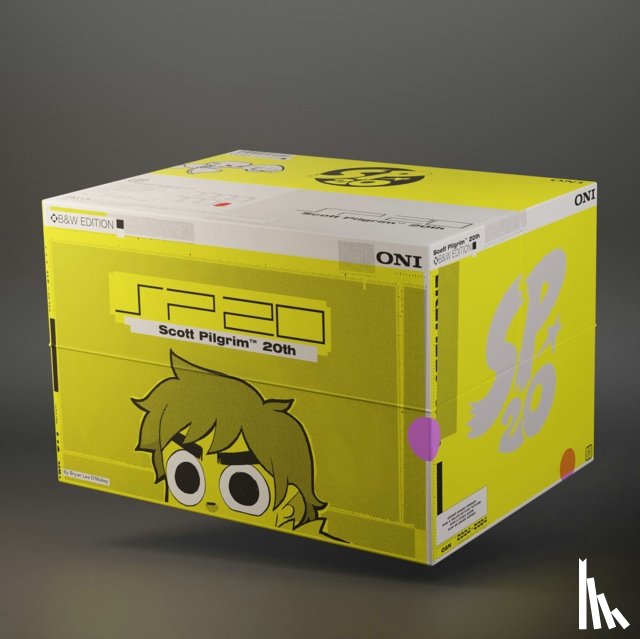 O’Malley, Bryan Lee - Scott Pilgrim 20th Anniversary B&W Hardcover Box Set