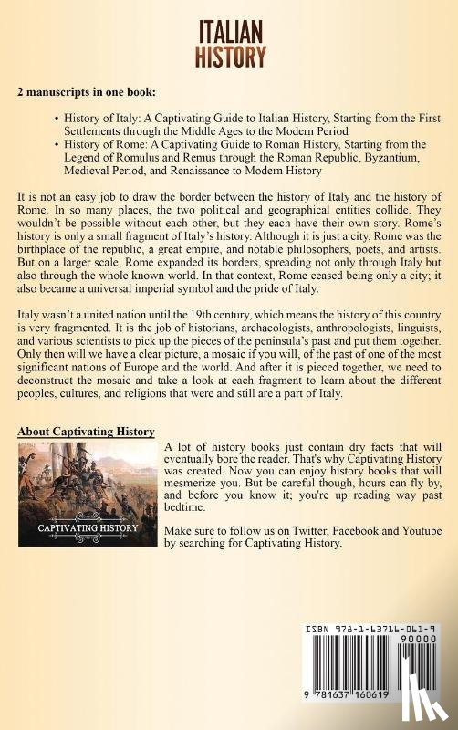 History, Captivating - Italian History