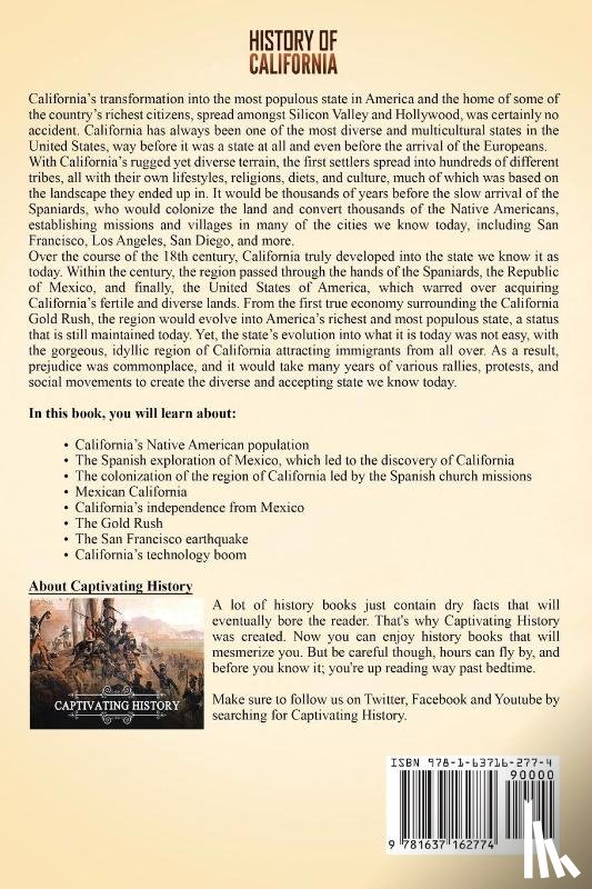History, Captivating - History of California