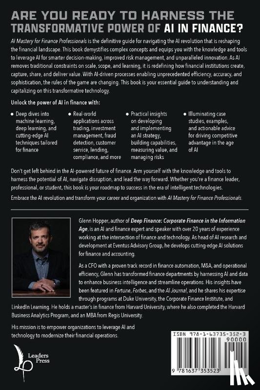 Hopper, Glenn - AI Mastery for Finance Professionals