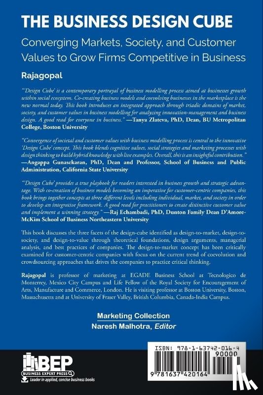 Rajagopal - The Business Design Cube