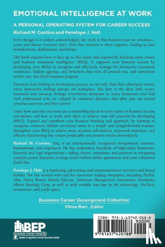 Contino, Richard M., Holt, Penelope J. - Emotional Intelligence at Work